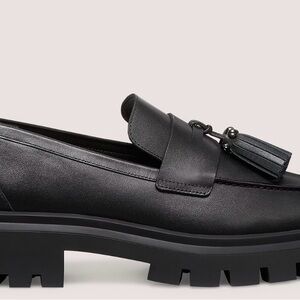 Stuart Weitzman ULTRA LUG TASSEL LOAFER size 9
